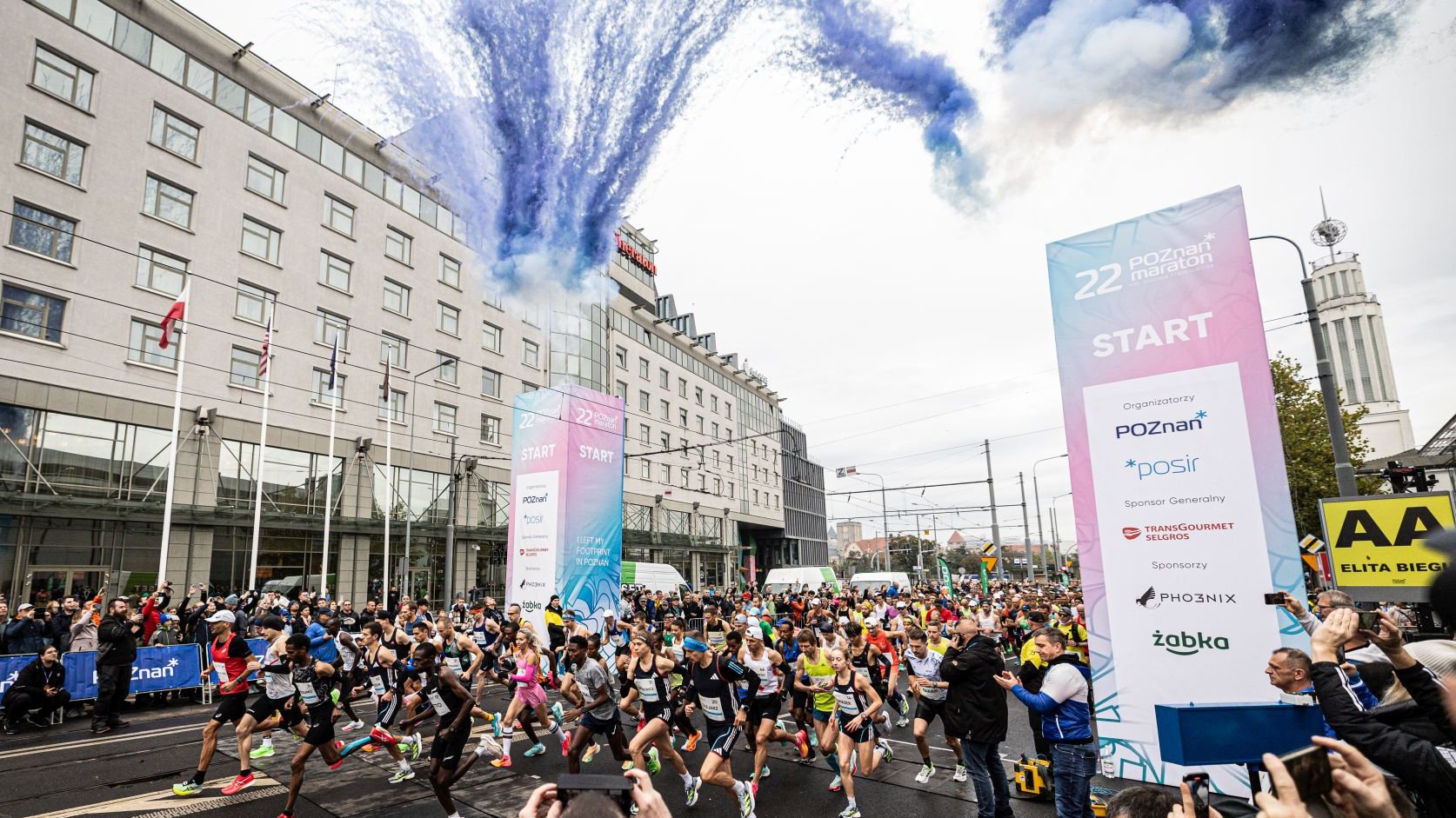 Start 22. Poznań Maratonu