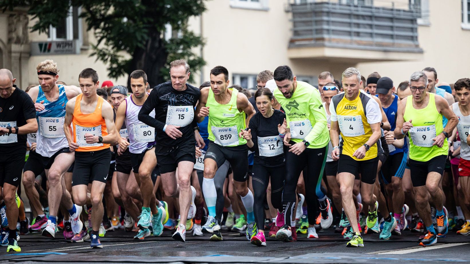 Start biegu na 5 km - Poznań Five