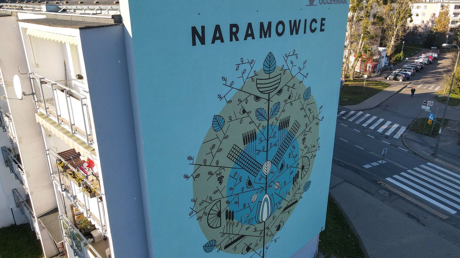 Galeria zdjęć muralu na Naramowicach