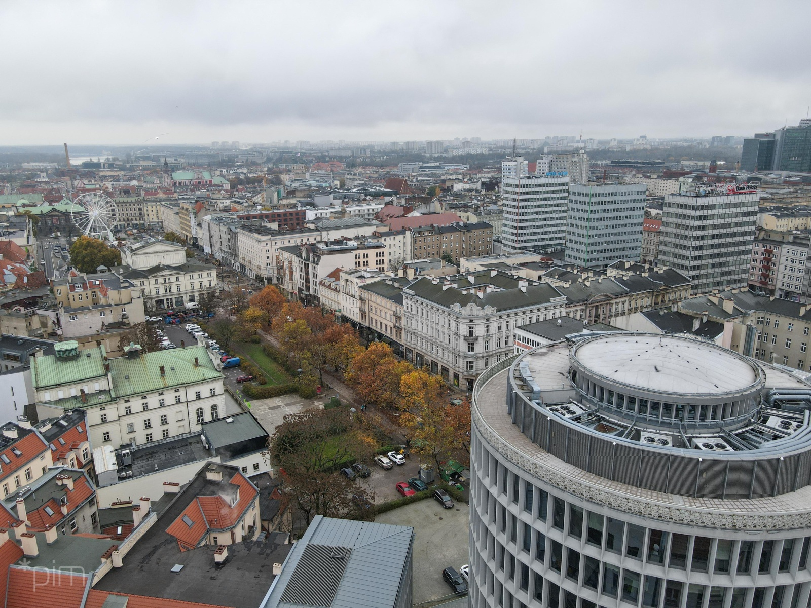 Widok na przebudowane centrum - grafika artykułu