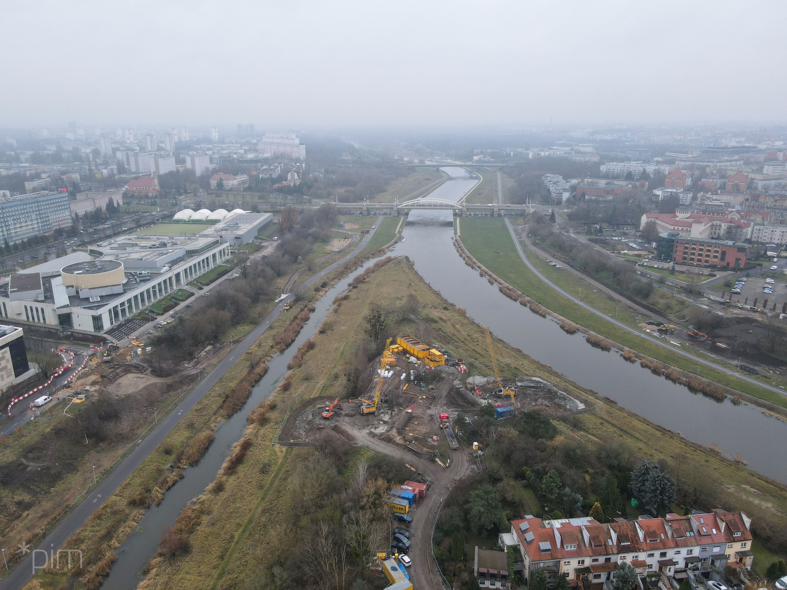 Galeria zdjęć z budowy mostów Berdychowskich - grafika artykułu