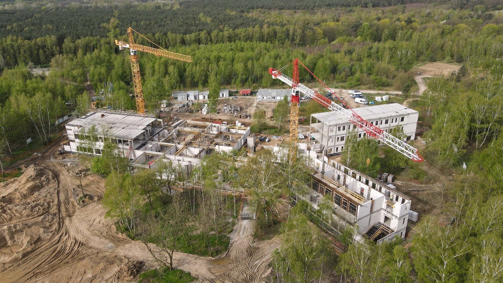 Galeria zdjęć z budowy szkoły na Strzeszynie