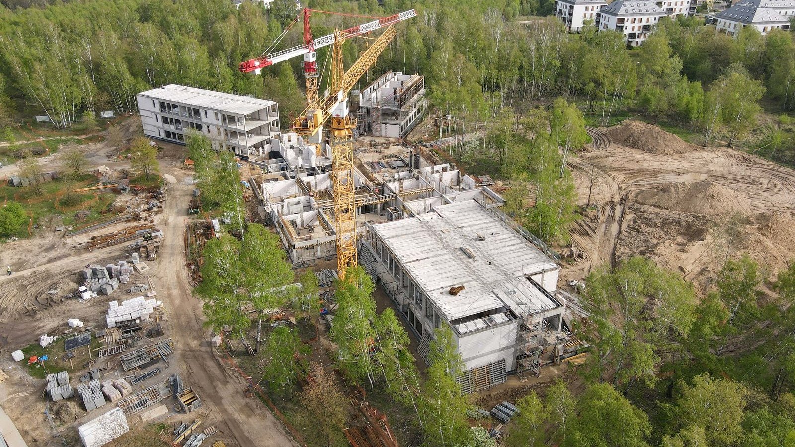 Galeria zdjęć z budowy szkoły na Strzeszynie