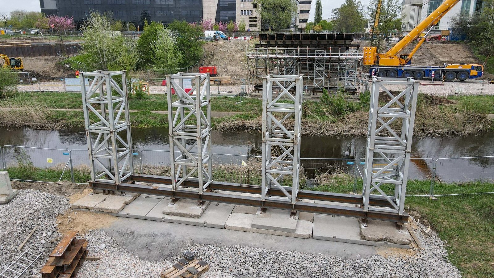 Galeria zdjęć z budowy Mostów Berdychowskich