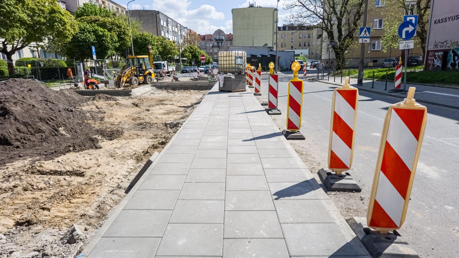 Galeria zdjęć z budowy parku kieszonkowego na Jeżycach