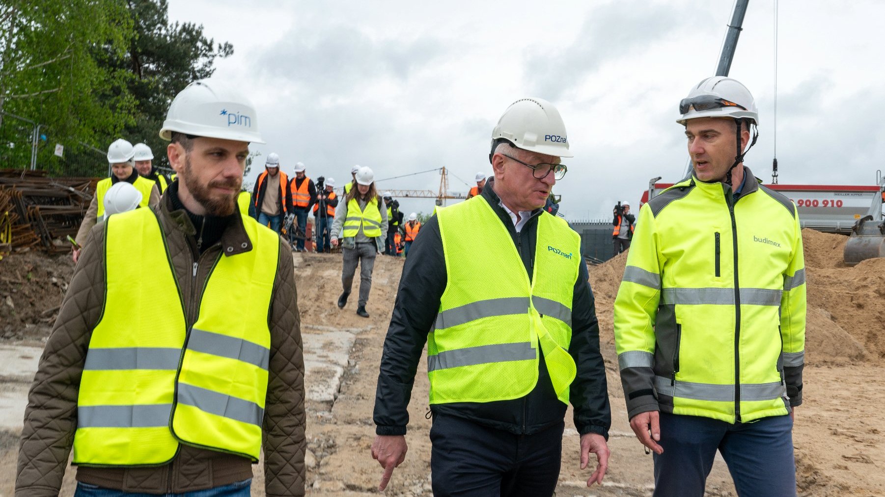 Galeria zdjęć z budowy mostów Berdychowskich