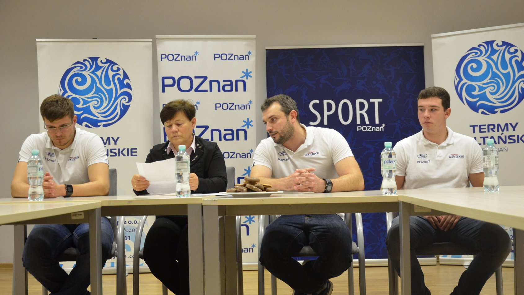 Konferencja prasowa przed sezonem Waterpolo Poznań