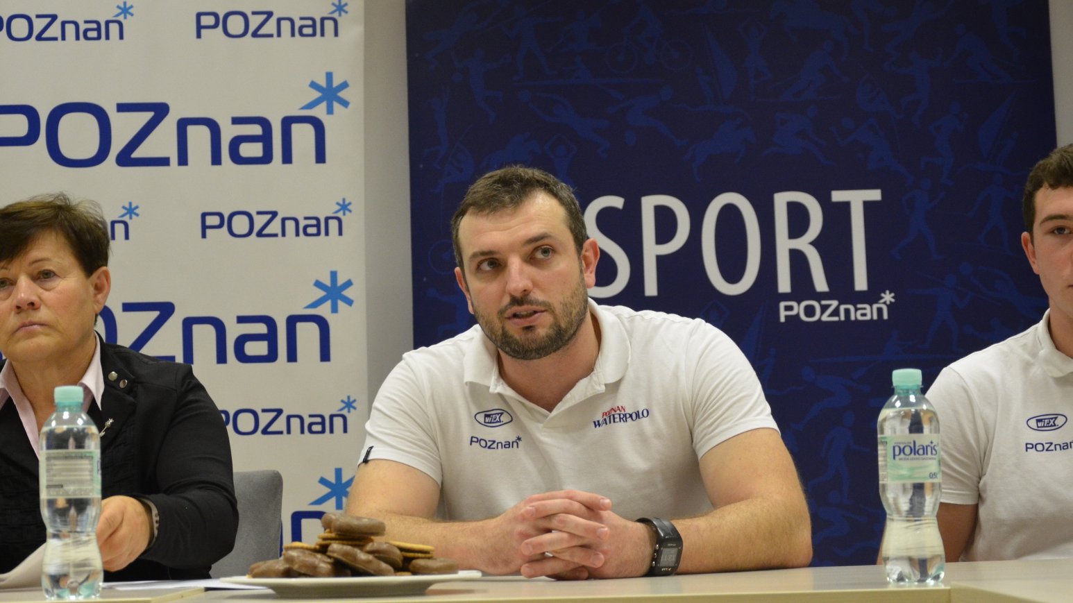 Konferencja prasowa przed sezonem Waterpolo Poznań