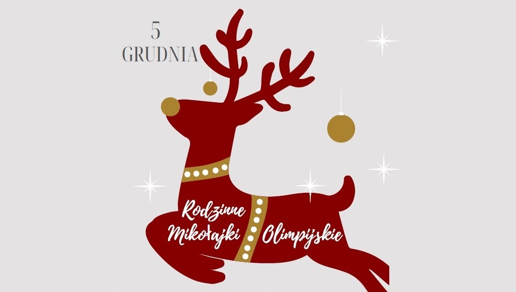 Plakat Rodzinne Mikołajki Olimpijskie - grafika artykułu