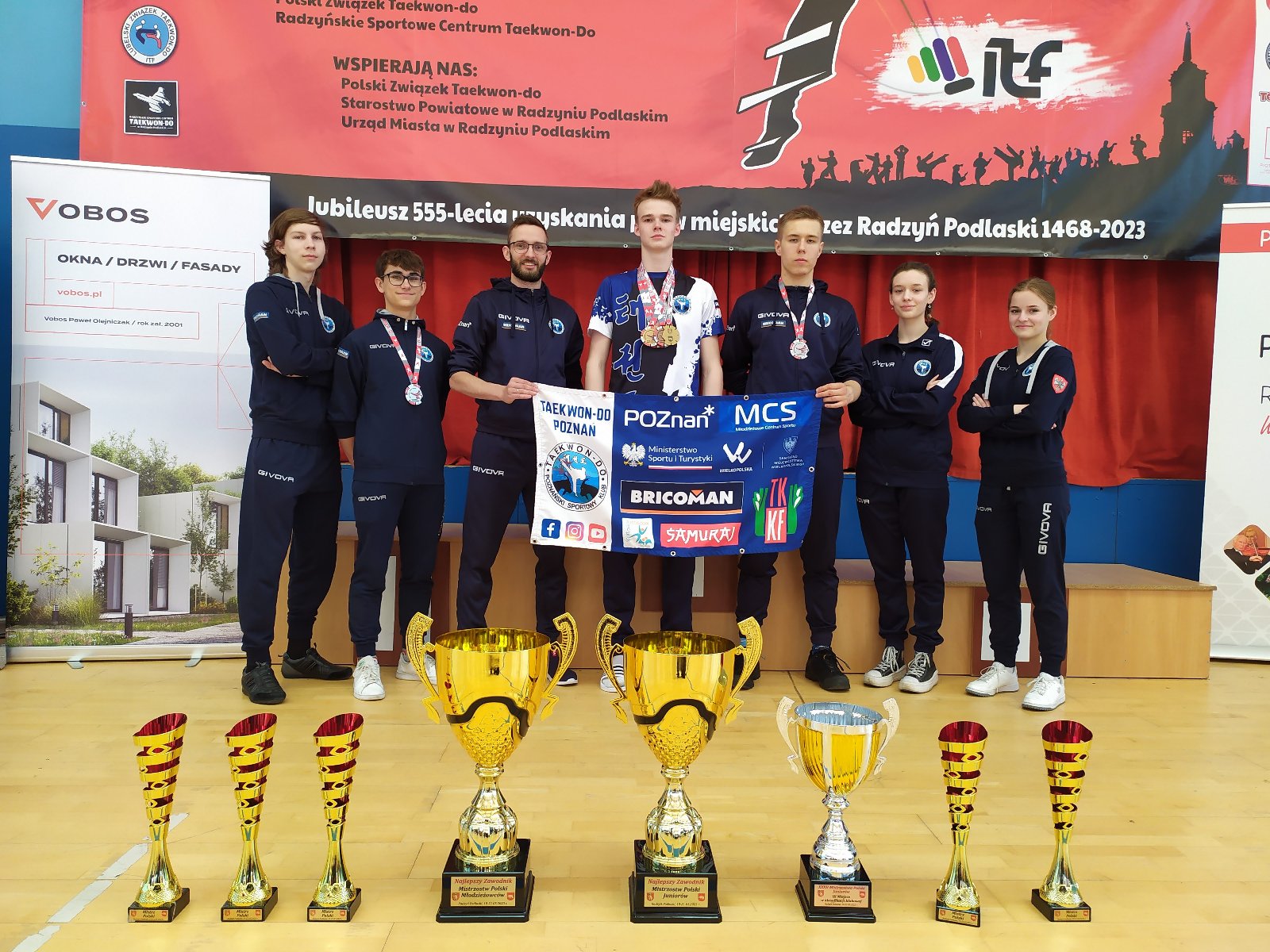 Zawodnicy PSKT na Mistrzostwach Polski Juniorów i Młodzieżowców w Taekwon-do ITF - grafika artykułu