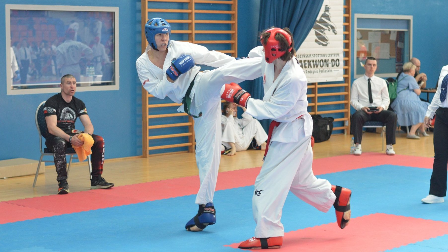 Zawodnicy PSKT na Mistrzostwach Polski Juniorów i Młodzieżowców w Taekwon-do ITF