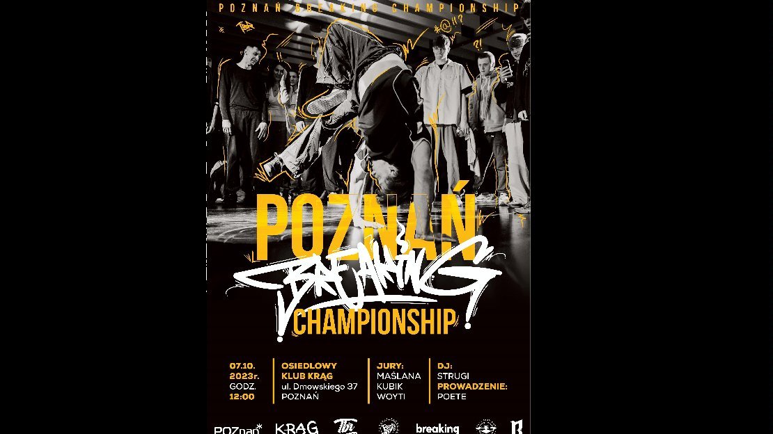 Plakat Poznań Breaking Championship