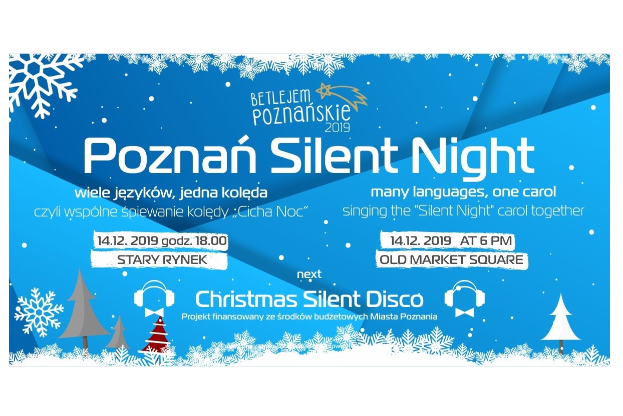 Poznań Silent Night - grafika artykułu