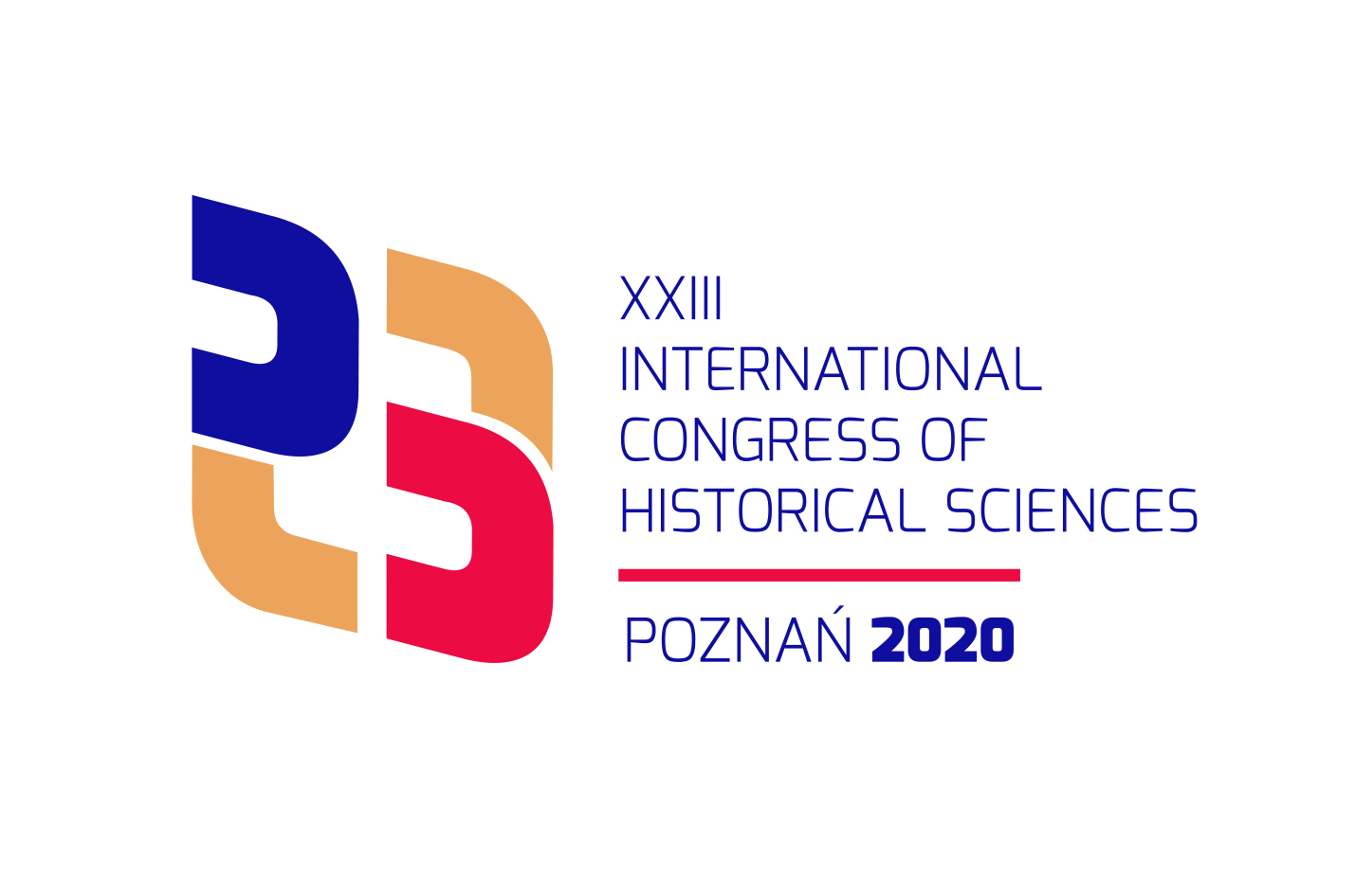 Logo Międzynarodowego Kongresu Nauk Historycznych 2022 (grafika na białym tle) - grafika artykułu