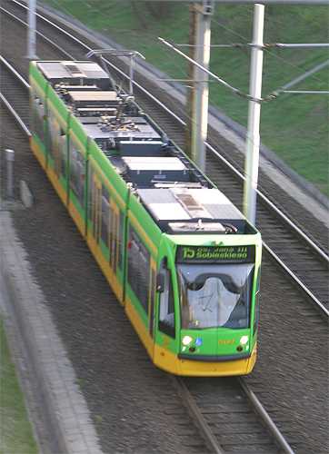 Tramway on the PST line