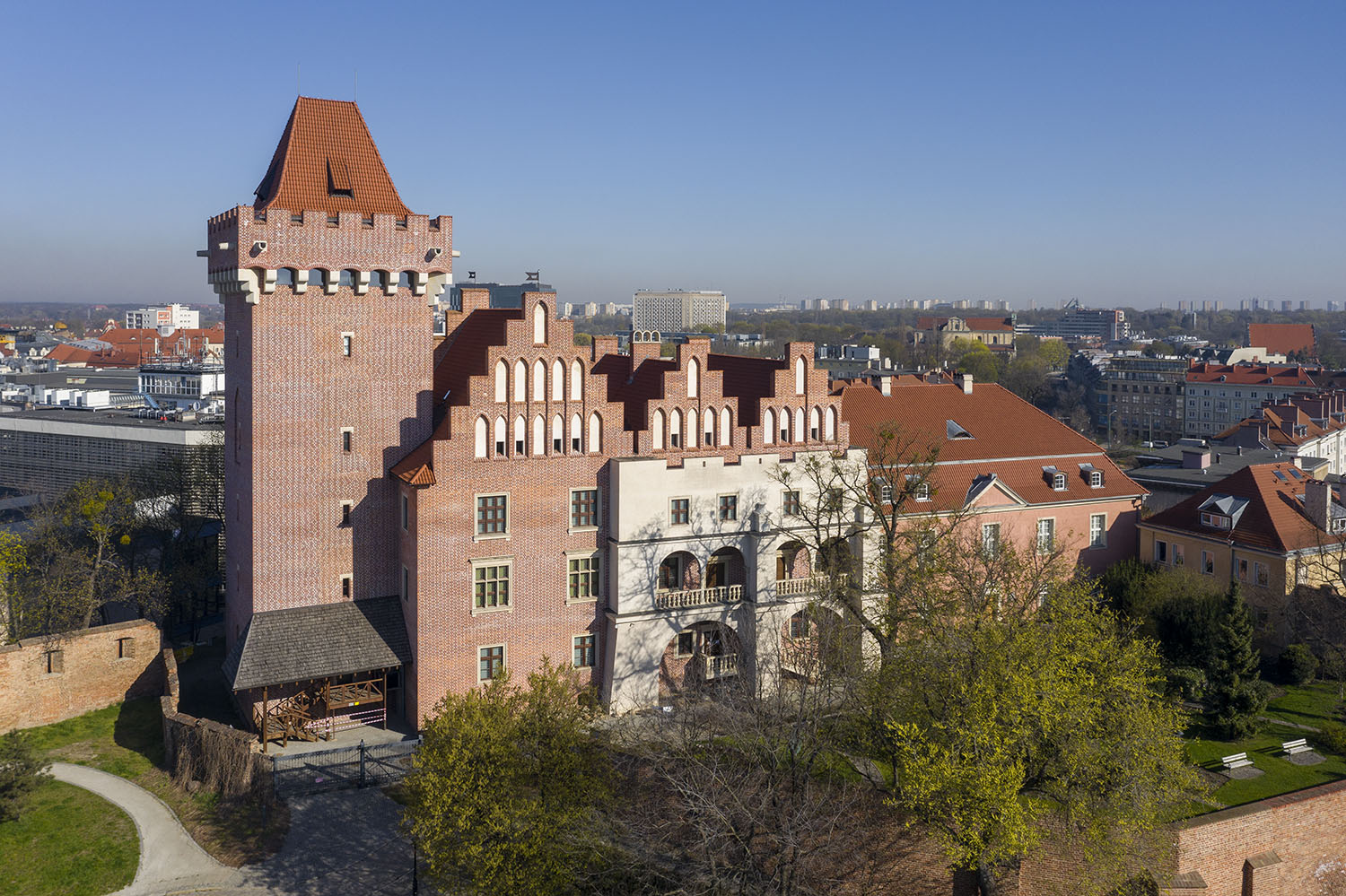 Widok na Zamek Królewski w Poznaniu - grafika artykułu