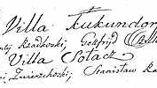 Pierwszy kontrakt między miastem a osadnikami wsi Luboń, zawarty 1 VIII 1719 r