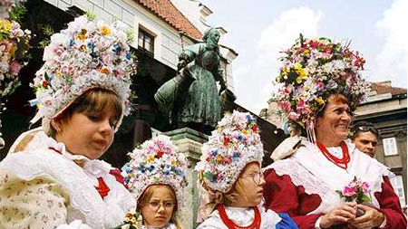 V Święto Bamberskie, 5 VIII 2000 r. fot. Witold Hoppel