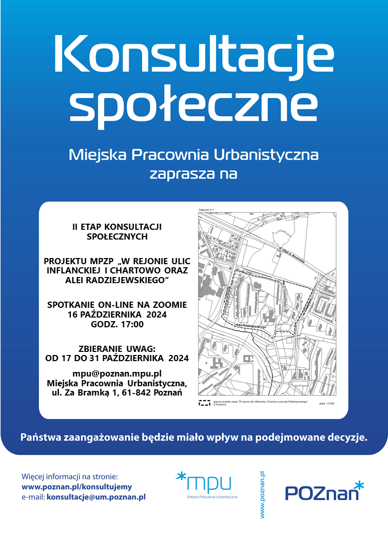 grafika informująca o konsultacjach społecznych