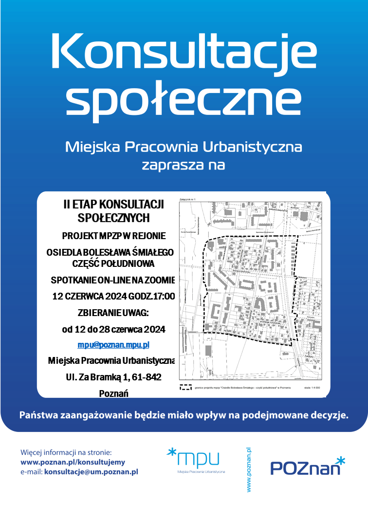 Plakat mpzp II etap