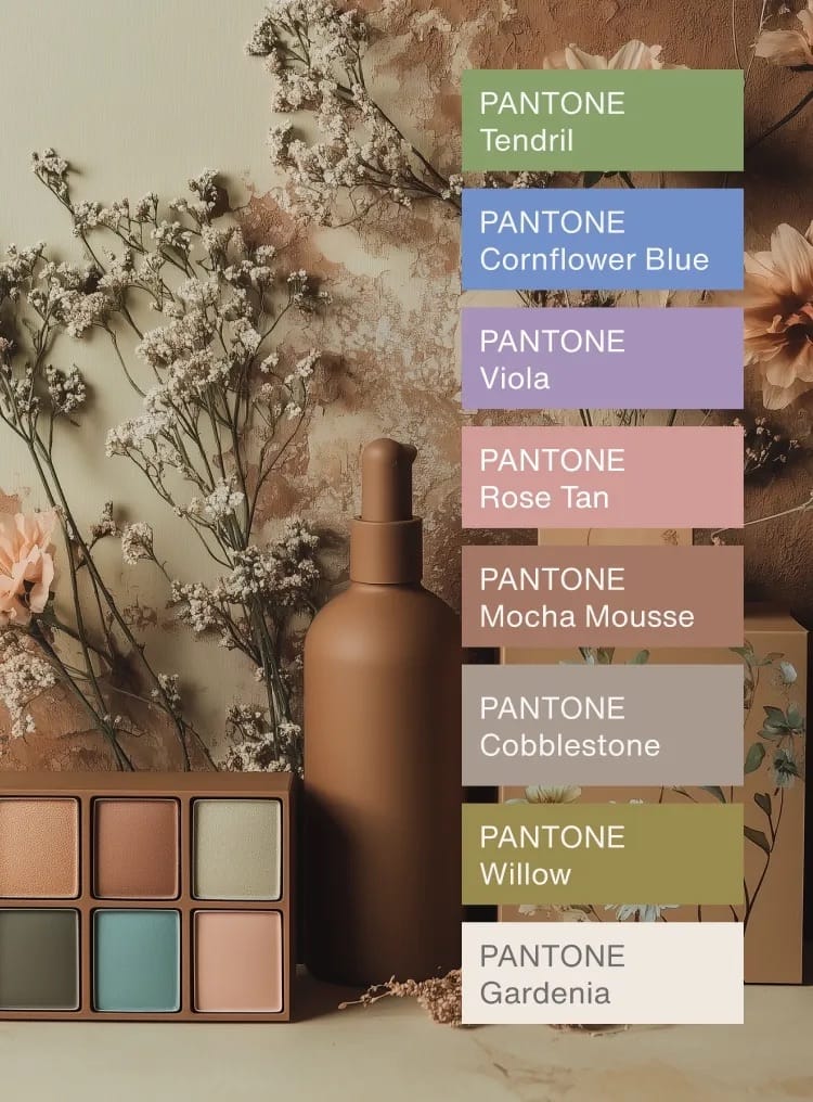 Kolor roku 2025 według Instytutu Pantone jest "Mocha Mousse"