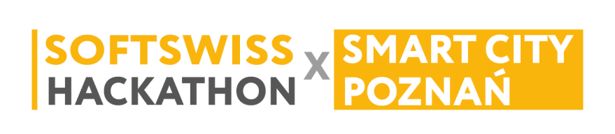 Logo hackaton SOFTSWISS i Smart City Poznań