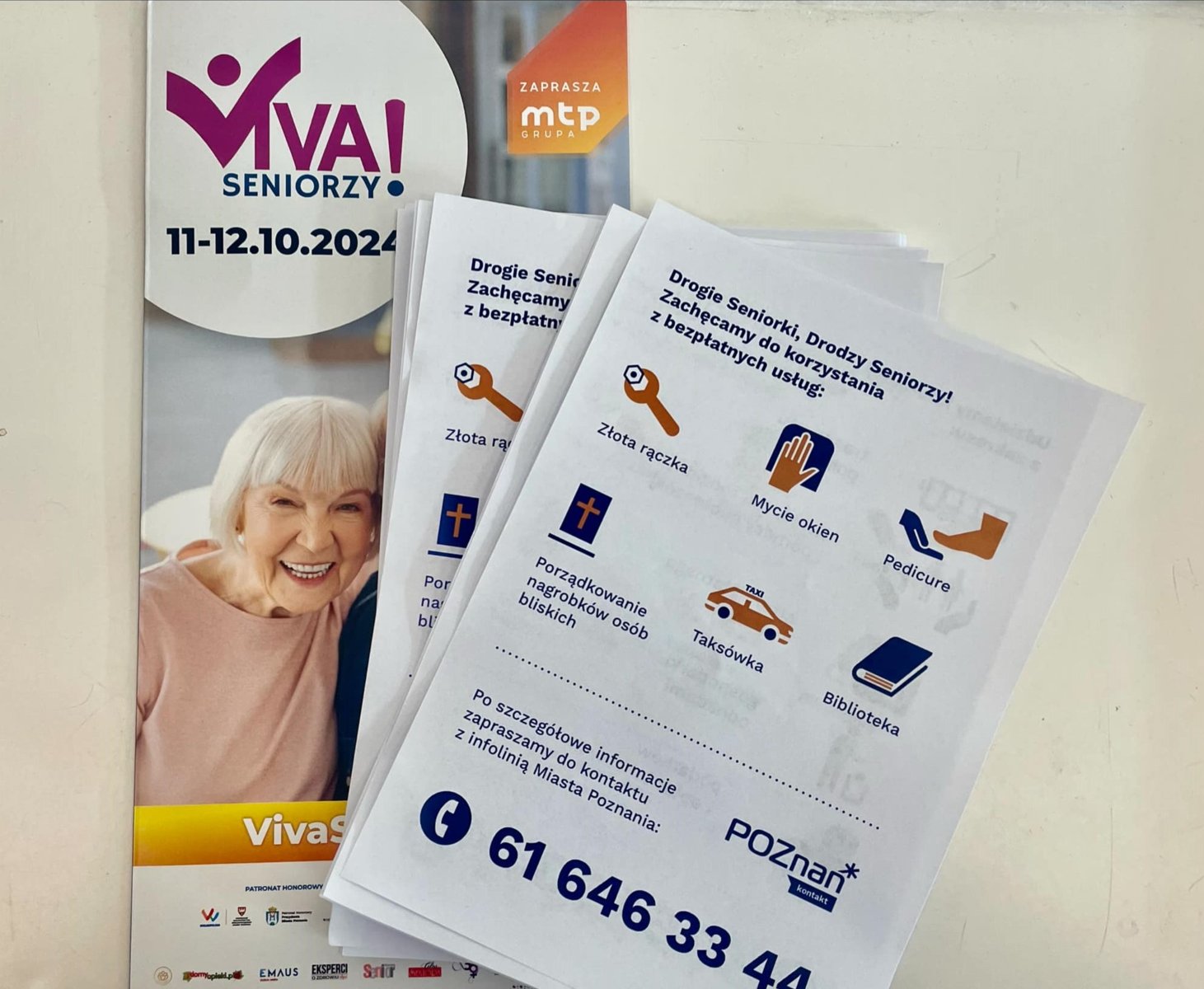 Poznań Kontakt na Targach Viva Seniorzy 2024 - grafika artykułu