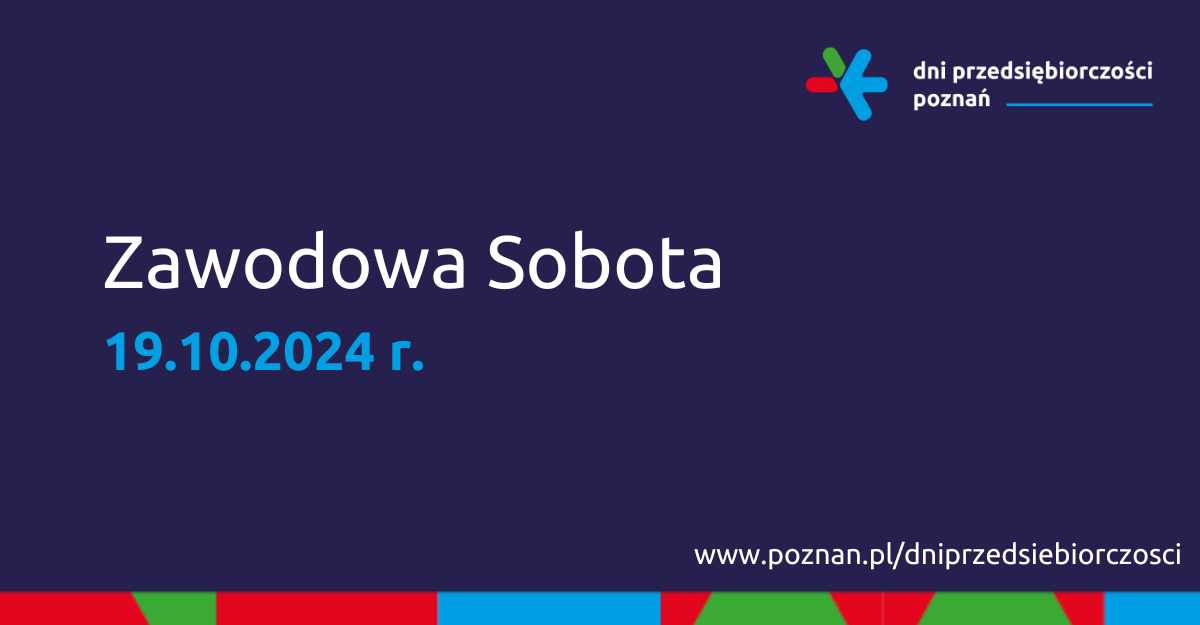 Grafika Promocyjna informująca o wydarzeniu pt. Zawodowa Sobota - grafika artykułu