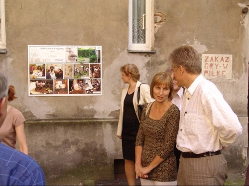 Prezentacja działań na podwórku przy ul. Staszica 7, fot. M. Ladorski