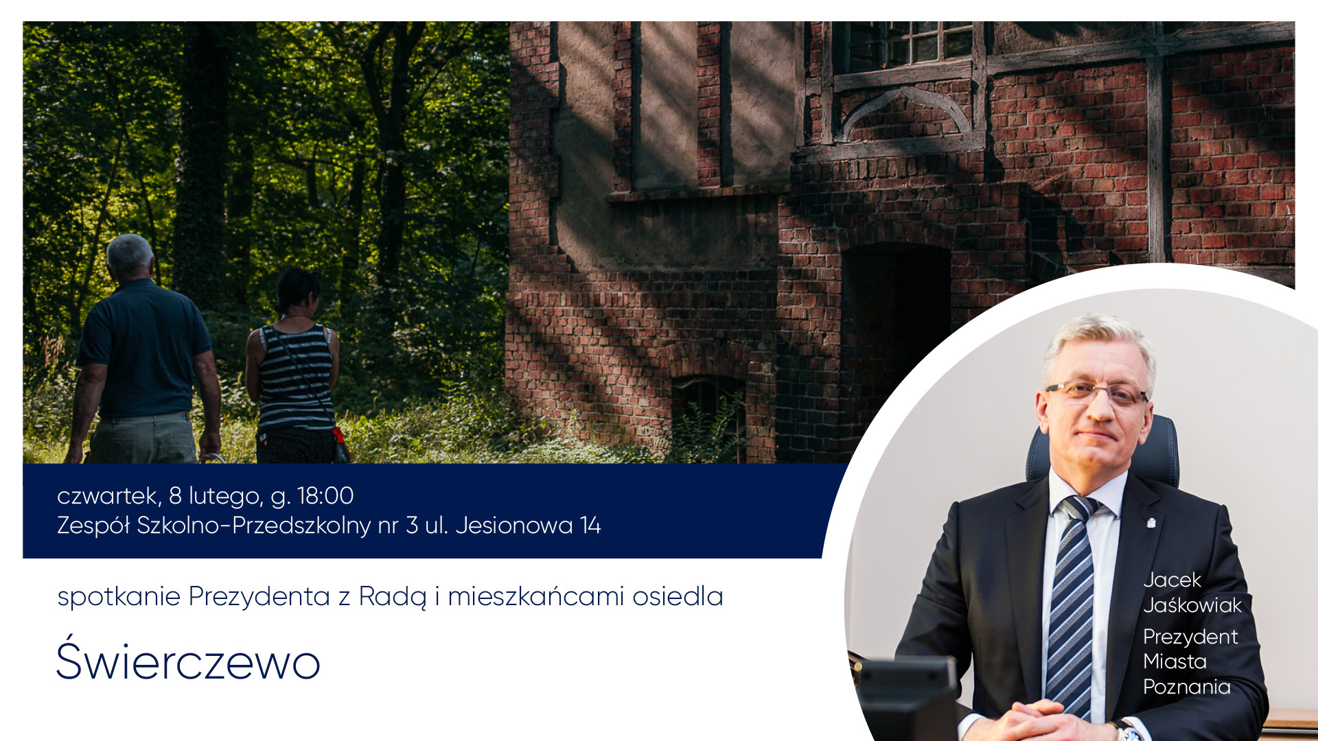 Spotkanie Prezydenta Miasta Poznania z mieszkańcami rozpocznie się o godz. 18.00
