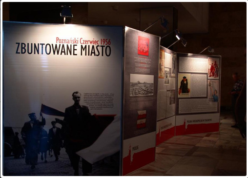 Wnętrze muzeum. Platak Czerwaca, postać człowieka