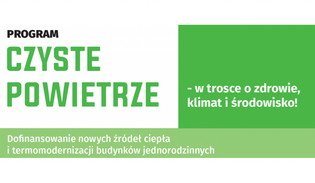 Program "Czyste Powietrze" - grafika artykułu