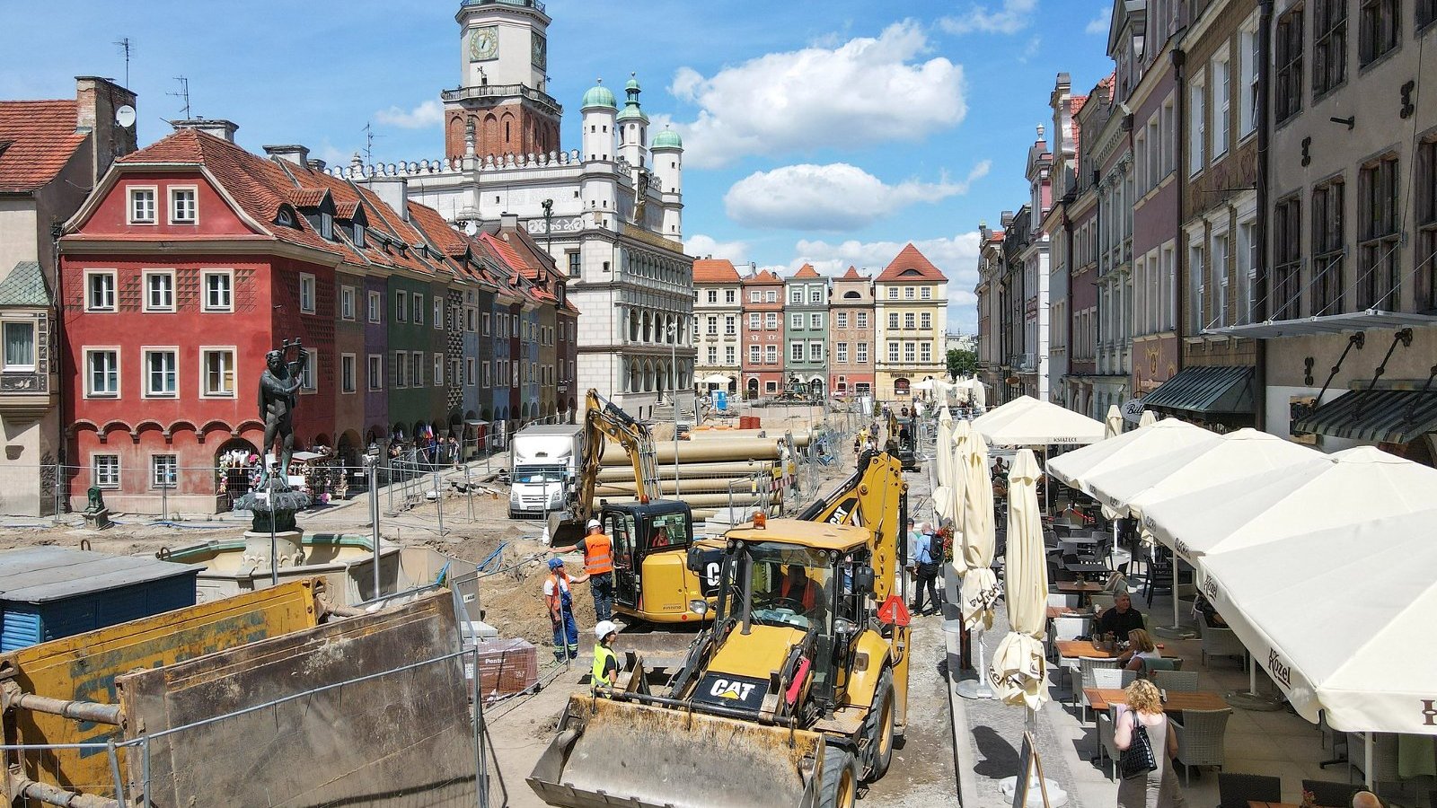 Galeria zdjęć z przebudowy płyty Starego Rynku