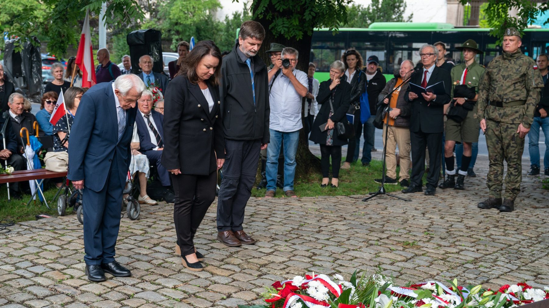 Galeria zdjęć z uroczystości upamiętnienia wybuchu powstania warszawskiego