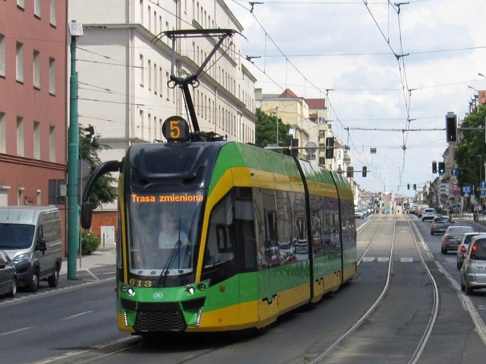 Tramwaj linii nr 5 - grafika artykułu