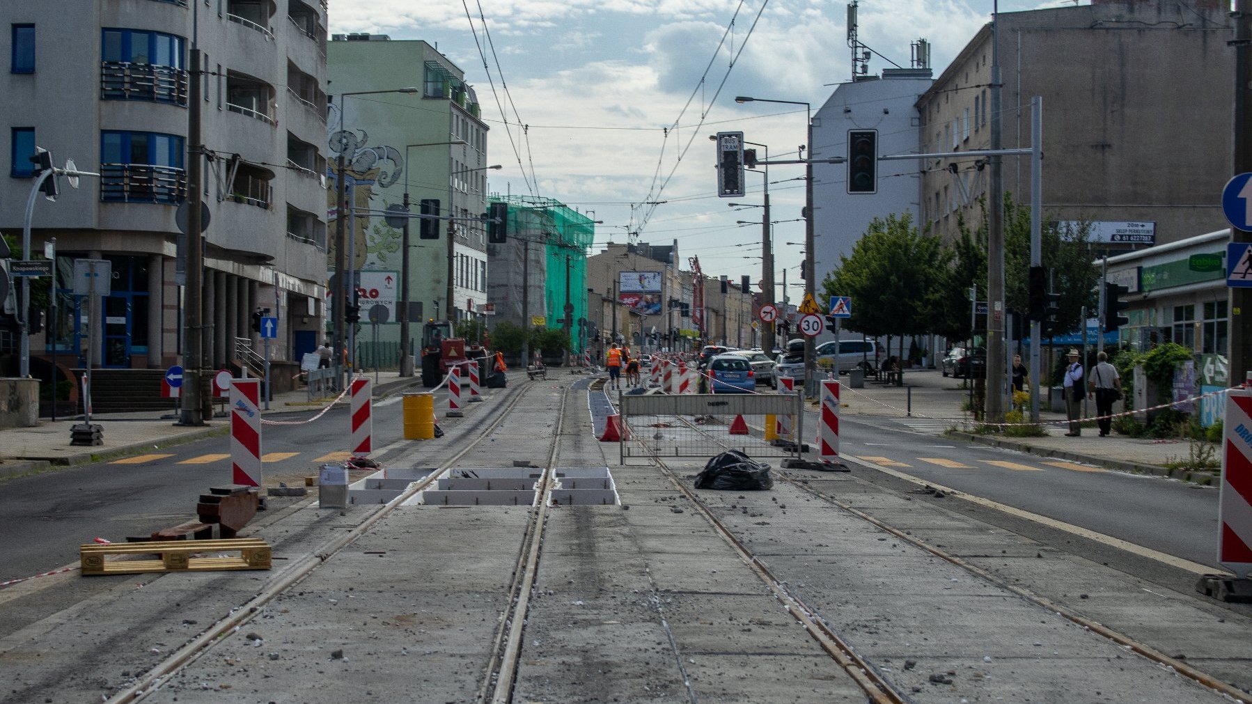 Galeria zdjęć z postępu prac na ul. Głogowskiej