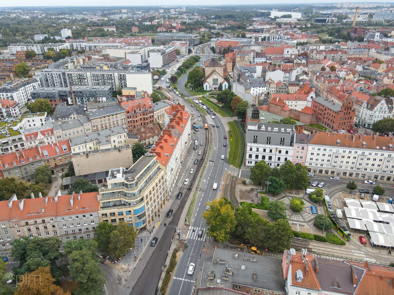 Galeria zdjęć z budowy drogi rowerowej wzdłu ulic: Estkowskiego, Solnej i Wolnica - grafika artykułu