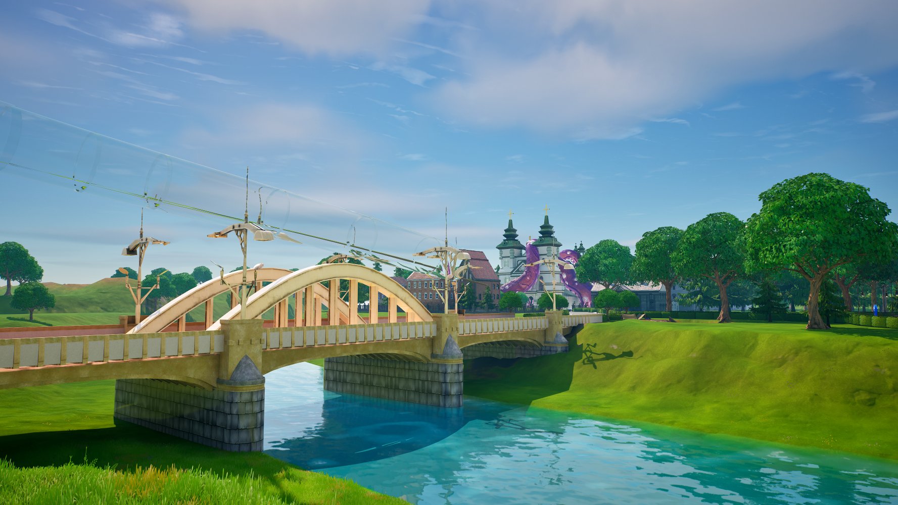 Galeria zdjęć przedstawia zrzuty ekranu z gry Fortnite.