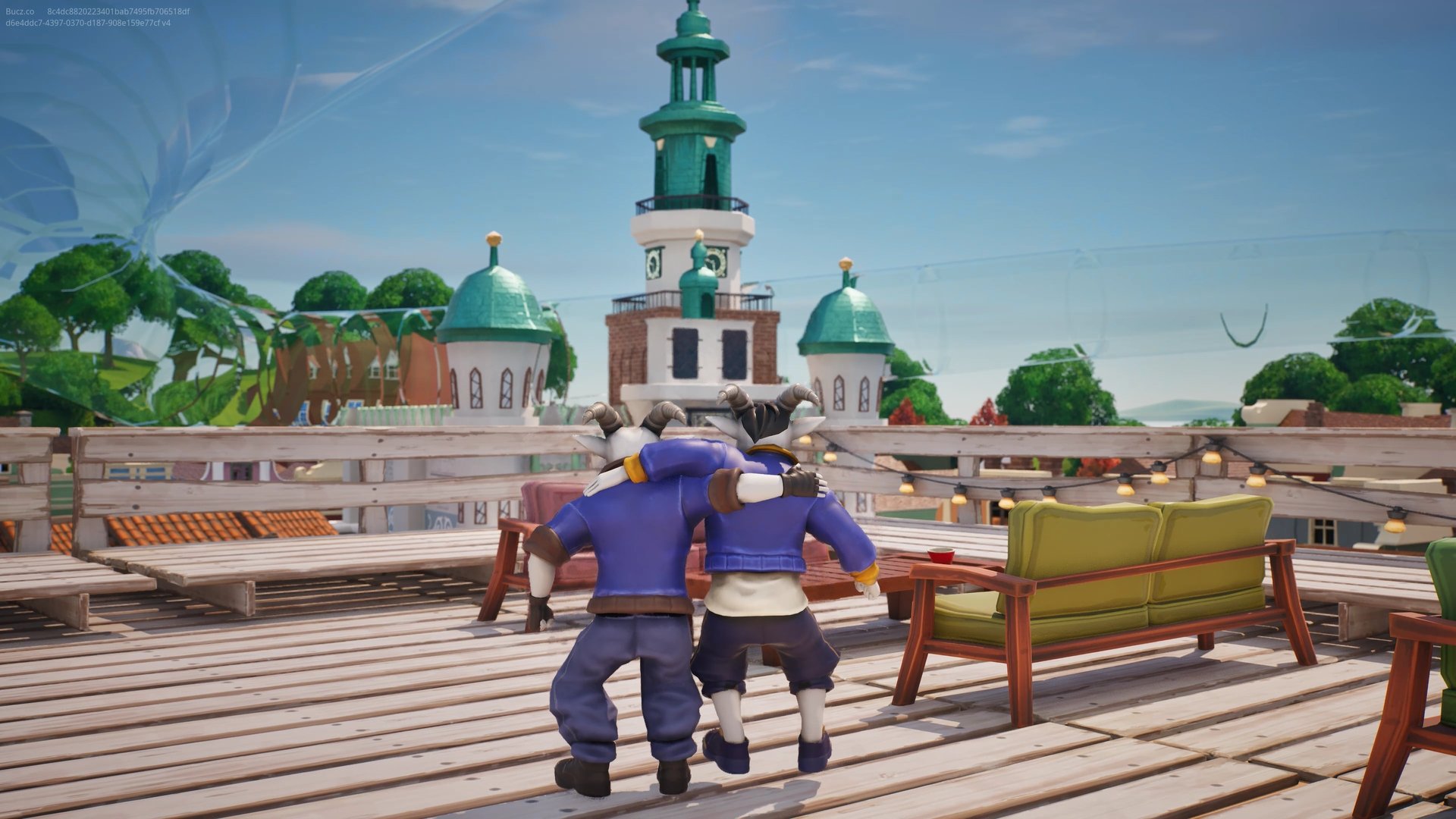 Galeria zdjęć przedstawia zrzuty ekranu z gry Fortnite.