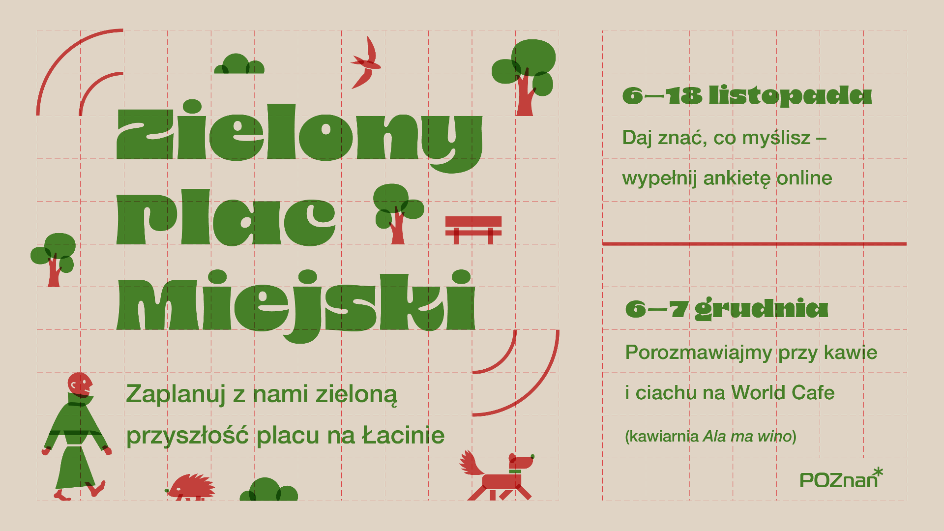 Plakat z informacjami - grafika artykułu