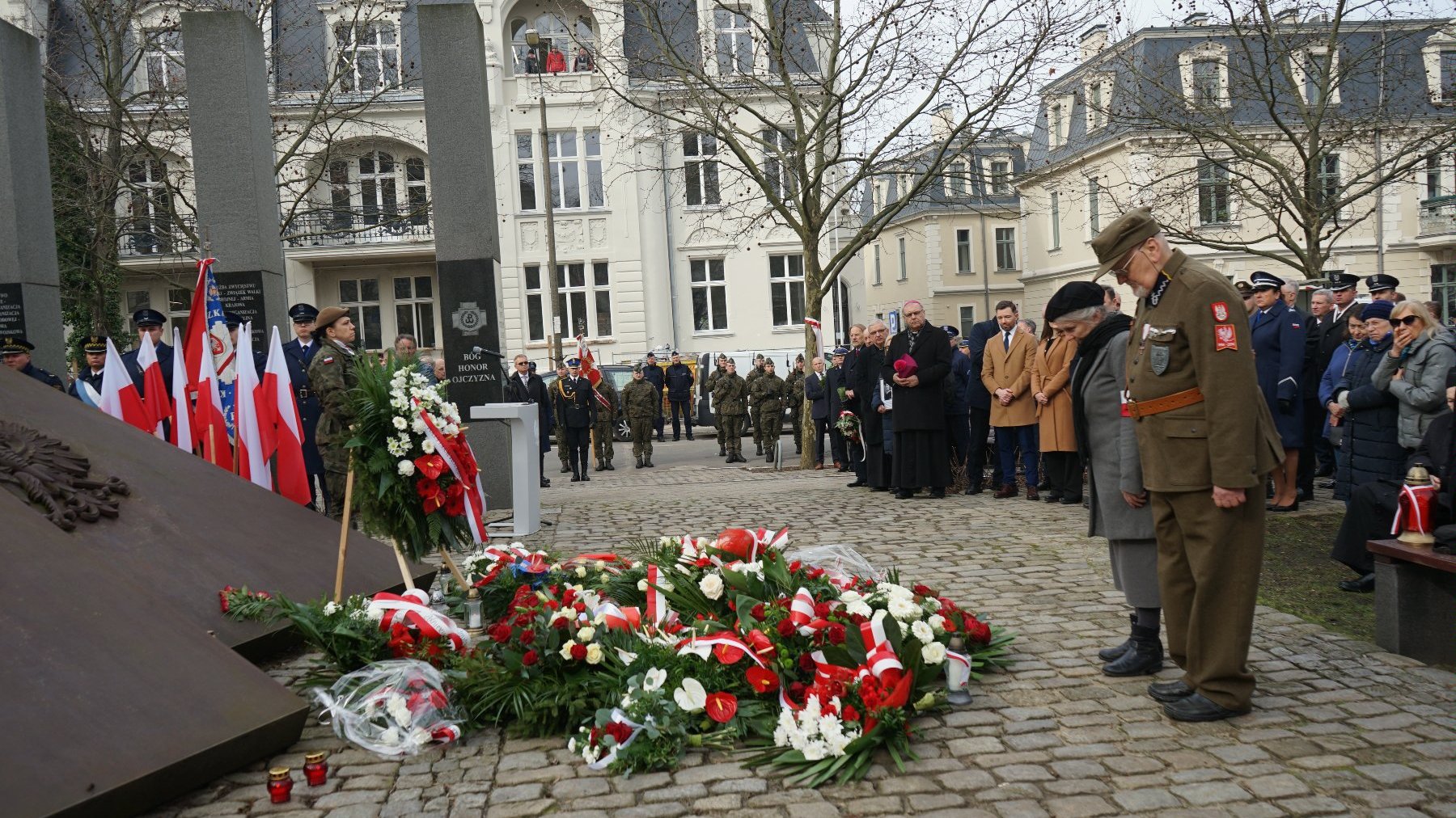 Galeria zdjęć przedstawia obchody Narodowego Dnia Pamięci "Żołnierzy Wyklętych".