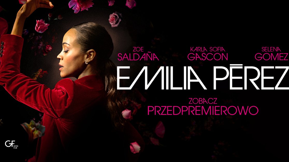 Plakat do filmu "Emilia Pérez"